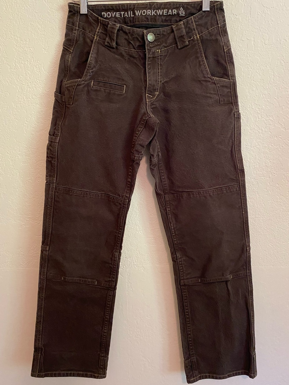 Dovetail Workwear Women’s Day Construct Pants Dark Brown Size 6